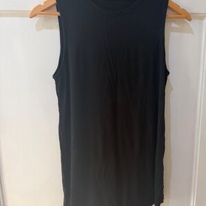 a new day Black Tank Dress with Subtle Logo